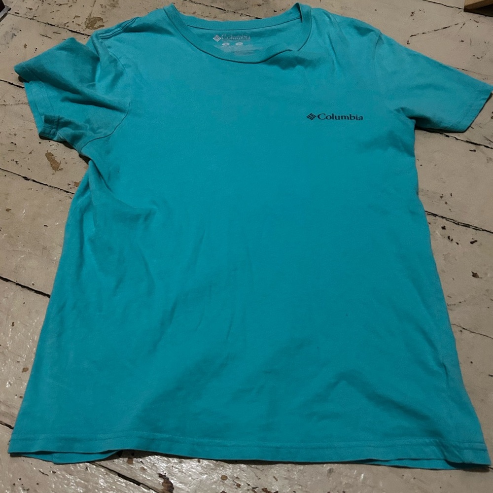 Columbia Turquoise Tee